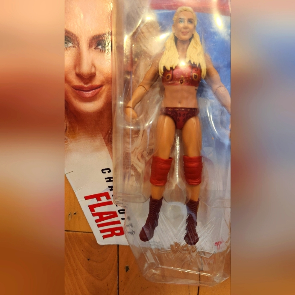 Charlotte flair wrestling wwf doll